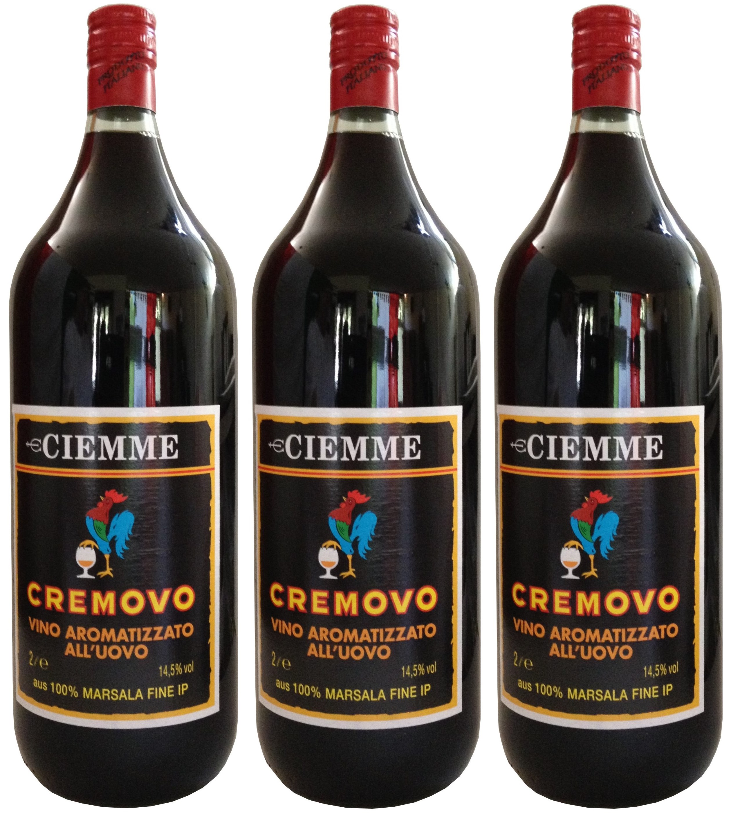 Marsala Cremovo Ciemme (3 x 2 L) Aromatisierter Wein mit