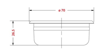 VIBIEMME ECM FAEMA für GRUPPEN E61 - IMS PRÄZISIONSSIEB 2 TASSEN 14/20 g H26,5