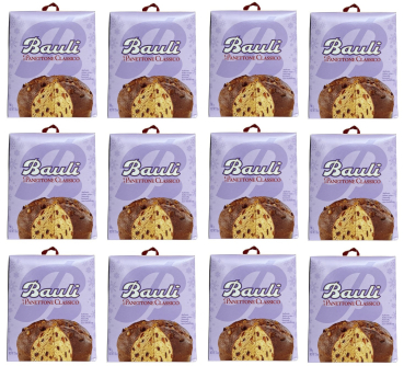 Bauli IL Panettone Classico (12 X 500g) Weihnachtskuchen