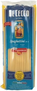 Nudeln -  De Cecco "Spaghettini N°11" - (12 X 1kg) - Vorteilspack