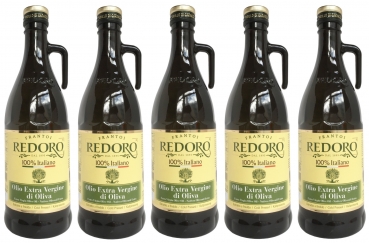Olivenöl REDORO (5 X 1L)extra nativ kaltgepresst Olio extra Vergine