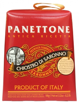 Preview: Panettone Chiostro di Saronno (12 X 100g) Mini It Weihnachtskuchen