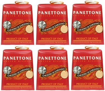 Panettone Chiostro di Saronno (6 X 100g) Mini It Weihnachtskuchen