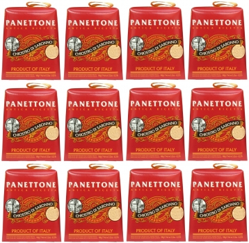 Panettone Chiostro di Saronno (12 X 100g) Mini It Weihnachtskuchen