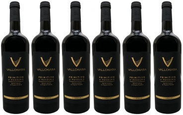 Primitivo di Manduria DOC Vallchiara (6 X 0,75 L) - 14,5% Vol.
