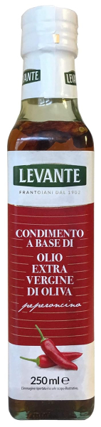Chiliöl Levante (1 x 250ml) - Aromatisiertes Olivenöl mit Chili