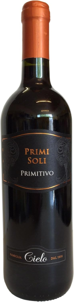Primitivo PRIMI SOLI IGT, Cielo e Terra 2012 (1 X 0,75) - rot, trocken 13,5% Vol.