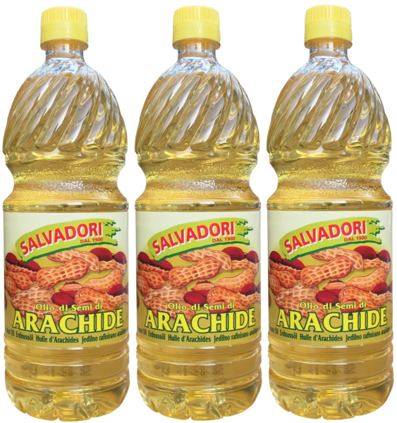Erdnussöl Salvadori (3 X 1L) in PET Flasche