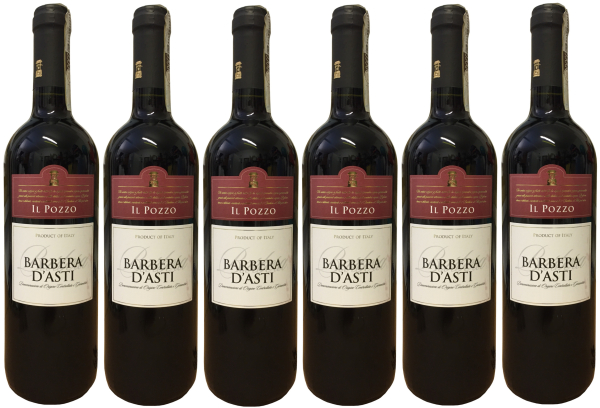 Barbera d'Asti Il Pozzo DOCG (6 X 0,75 L) - 13 % Vol.