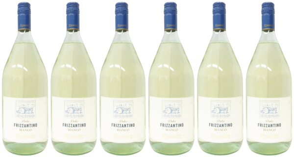 Frizzantino bianco Cantine Riunite 6 X 1,5L Perlwein weiß süß 7,5% Vol