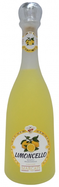 Limoncello MARCATI 0,7 L - Zitronelikör 28% Vol.