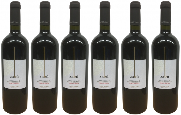 Zabù Nero D’Avola Terre Siciliane IGT (6 X 0,75L) - trocken 13 % Vol.