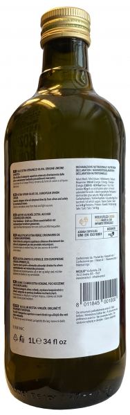 Olivenöl extra nativ NicOlio (3 x 1 L) Olio Extra Vergine di Oliva