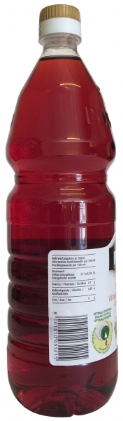Rot Weinessig PONTI (12 X 1000ml) PET Flasche Aceto di Vino Classico