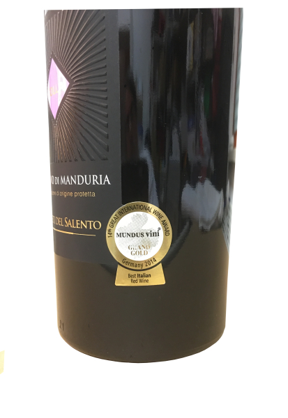 ZOLLA Primitivo di Manduria DOP 2016 (1 x 0,75l) - 14,0 %Vol.